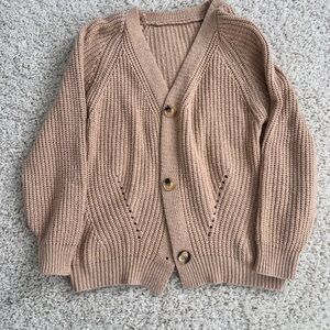 Women's Tan Sweater